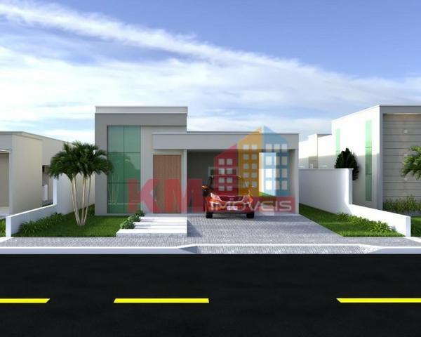 Vendo belíssima casa Térrea com pé direito duplo no Ecoville - KM IMÓVEIS - Foto 4