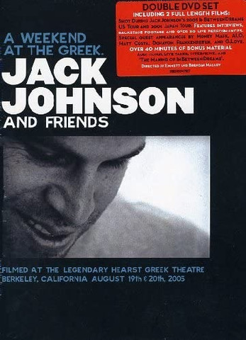 DVD Jack Johnson - A Weekend at the Greek (Original, Duplo e Raro)