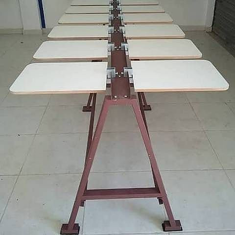 Serigrafia mesa para impressão de camisetas 12 berços completa para uso aceitamos cartão