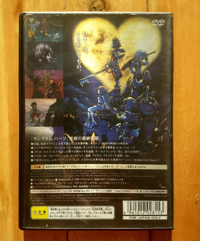 Kingdom Hearts Final Mix - PS2 - Japonês Original - Foto 2