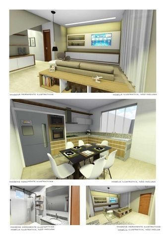 Bairro Jardim dos Alfineiros - Linda casa de 2 quartos quintal plano e murado e 2 vagas - Foto 5
