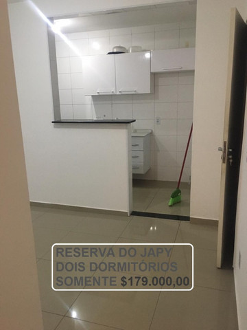 J196 Reserva do Japy, Somente *$10 Mil de Entrada, Dois Dormitórios $179 Mil