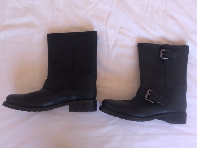Bota Michael kors couro preta 36,5 - Foto 3