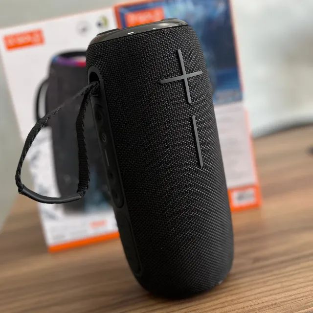 Caixa De Som Sem Fio A'gold Sm-09 Resistente A Água 30w