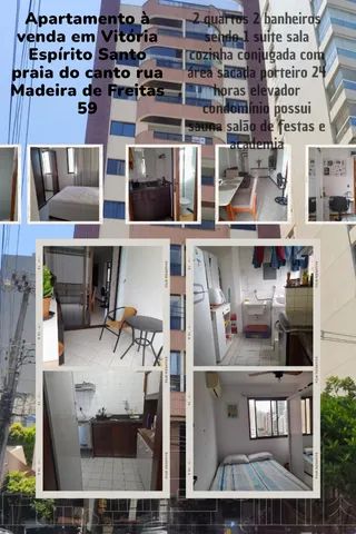 Captação de Apartamento a venda na Rua Madeira de Freitas, Praia do Canto, Vitória, ES