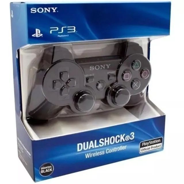 NOVO! Controle PS3 Dualshock s/ Fio Joystick