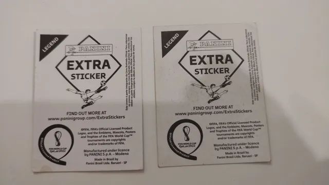 Figurinhas Copa do Mundo - Extra Sticker  - Foto 2