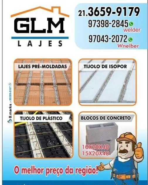 laje pré moldada de tijolo ou isopor