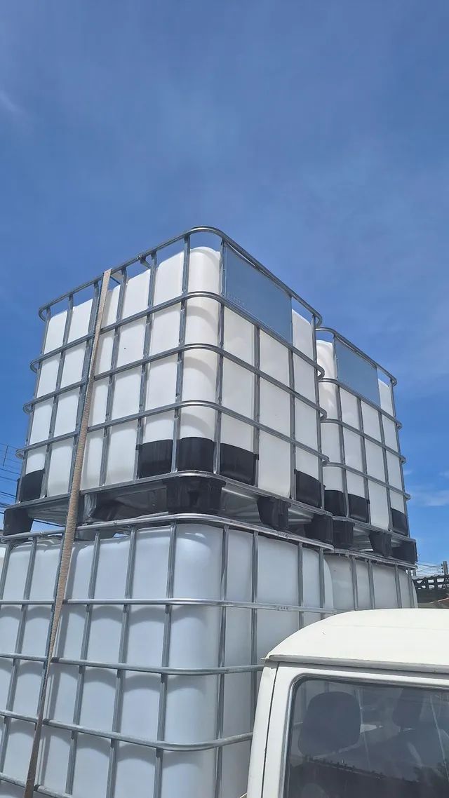 IBC GRADEADO SEMI NOVOS  1000L. 24 DISPONÍVEIS - Foto 3