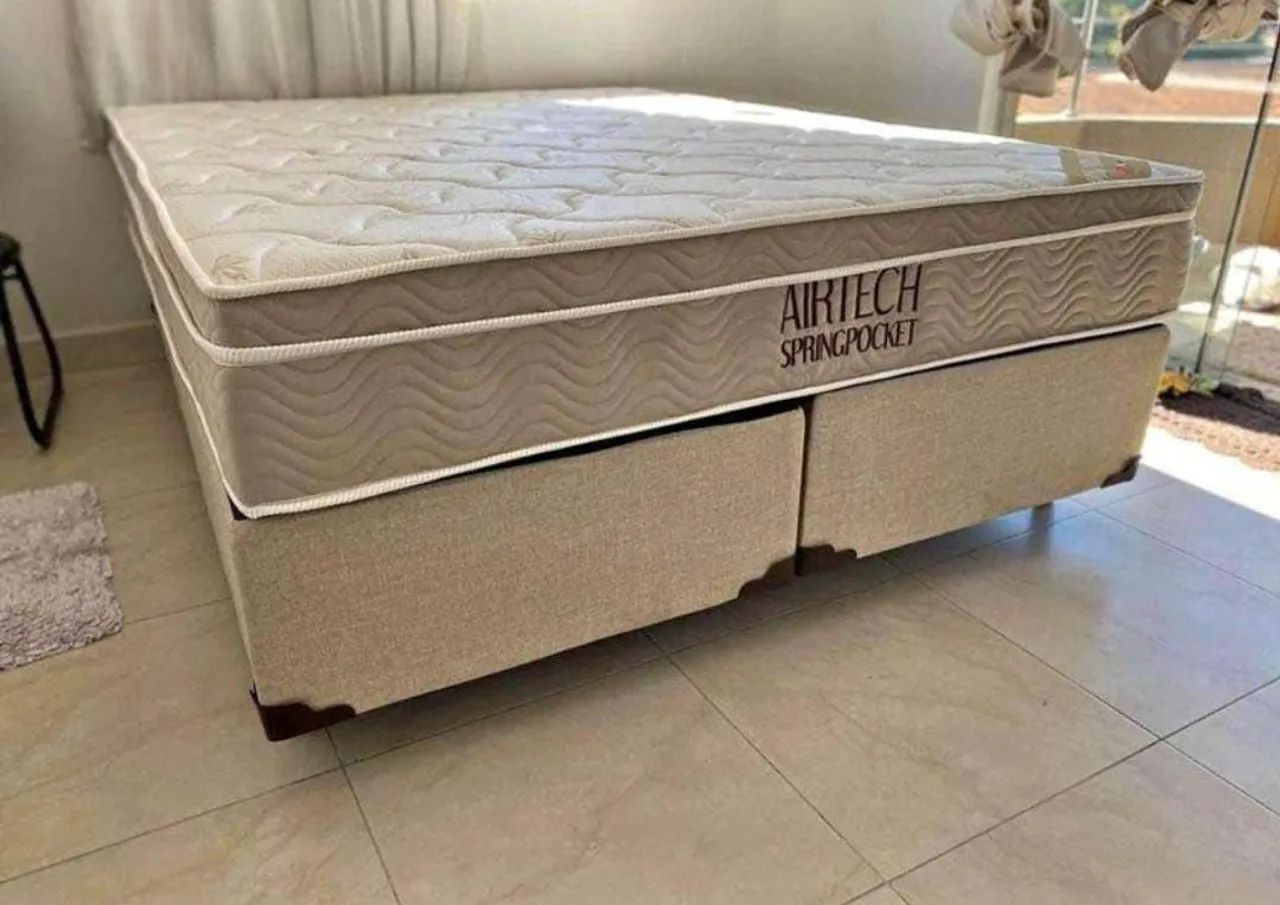 Cama Box King Ortobom Airtech (Nova Direto da Fábrica) - Foto 3