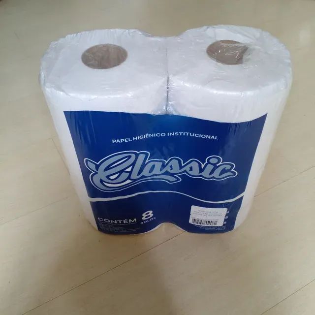 Papel higiênico Folha simples 8 rolos de 200m - Foto 3