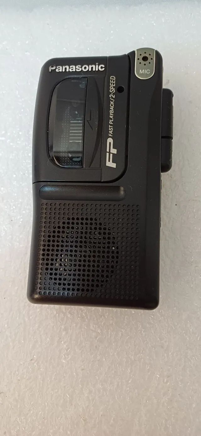 Gravador mini panasonic modelo rn-202 sem funcionar