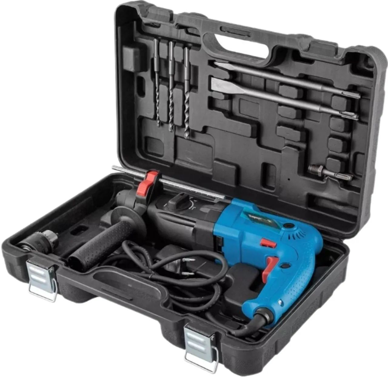 Martelete Profissional Rompedor-Perfurador 850W-220V C/ Maleta e acessórios  - Foto 3