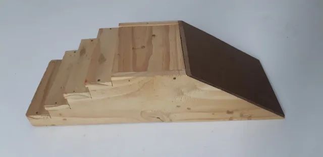 Escada com rampa para skate de dedo (pista de fingerboard) antiguidade coleção