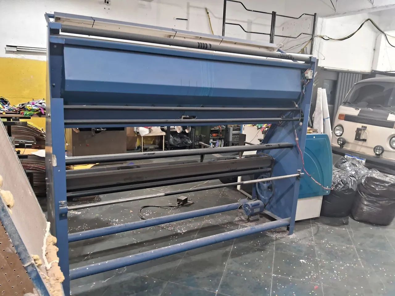Rebobinadeira de papel higiênico e ou Revisadeira 2,20 m de Largura - Foto 3