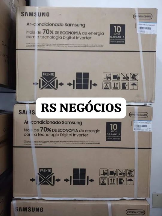 Ar Condicionado Novo Lacrado + NF (Até 12x) (A partir de 2.050)