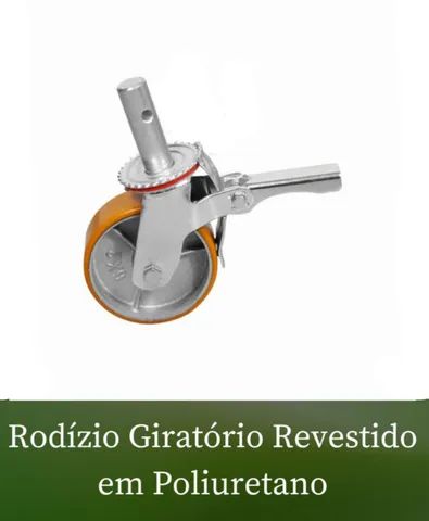 Rodízio Pu pra andaimes 