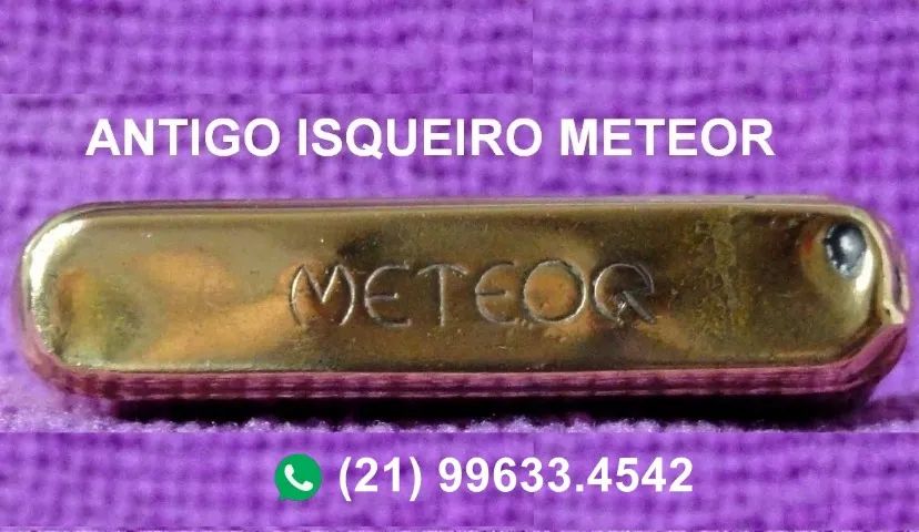 Isqueiro antigo. Meteor. Funcionando. - Foto 2