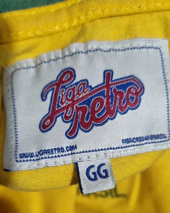 Camisa Seleção Brasileira 1986 Liga Retro  - Foto 4