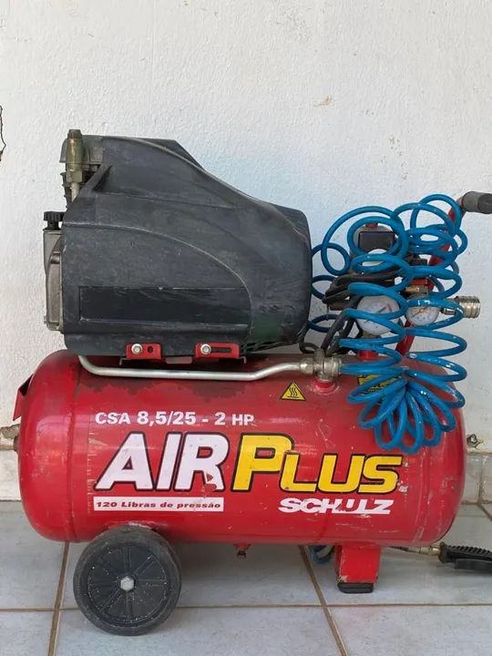 Compressor de ar Air Plus Schulz 8,5/25 - 2 HP