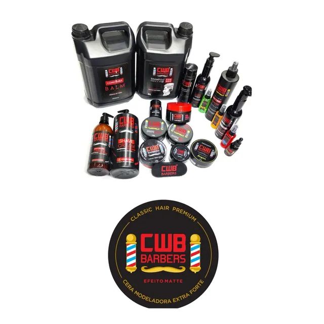 Cwb barbeiros cosméticos pomadas