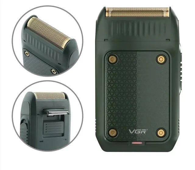 Barbeador portátil VGR Professional Electric recarregável - Foto 6