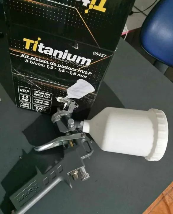 Pistola de Pintura HVLP Titanium 05457