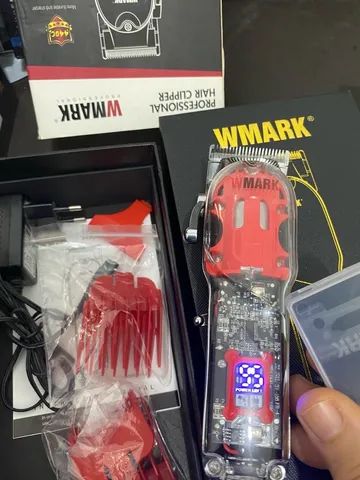 Máquina de cortar cabelo W Mark Lâmina Cerâmica 