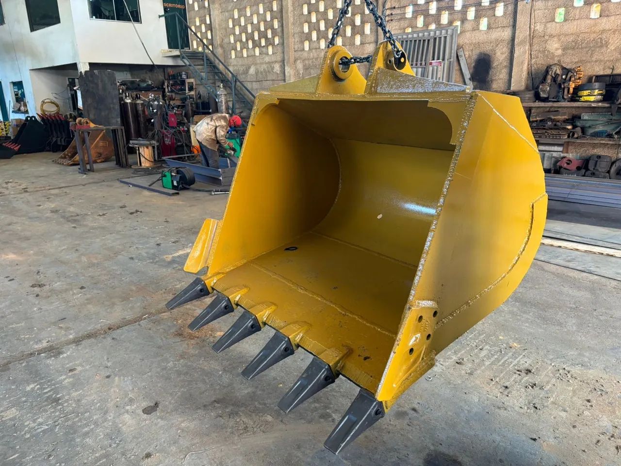 Concha (caçamba) para escavadeira hidráulica cat volvo Hyundai xcmg sdlg etc - Foto 3