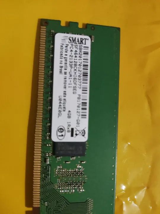 Memória desktop 4gb ddr4