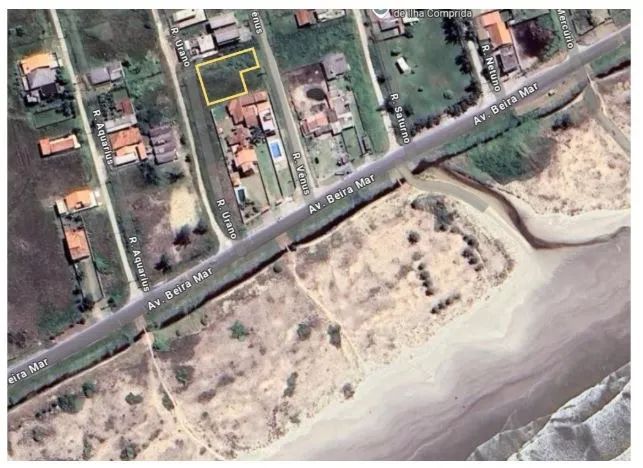 Lotes na Ilha Comprida - 5 Lotes de 250m² (Total: 1.250m²) - Apenas 100m da Praia