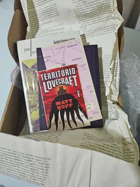 Livro território lovcraf lacrado