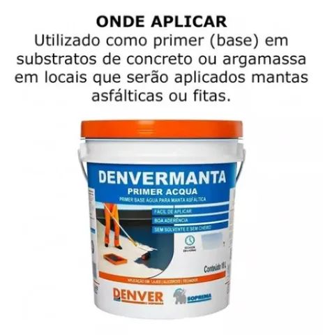 prime p/mantas asfálticas 18lts (Denver) - Foto 2