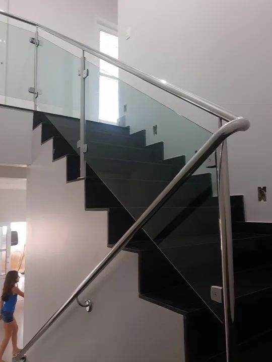 Corrimão inox para escada - Foto 3