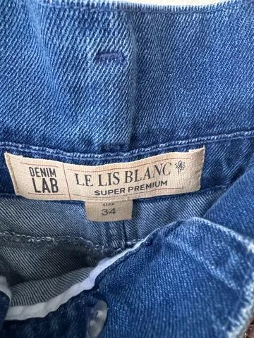 Shorts Lê Lis Blanc tamanho 34 - Foto 4