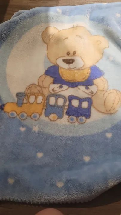 Cobertor de microfibra para bebê