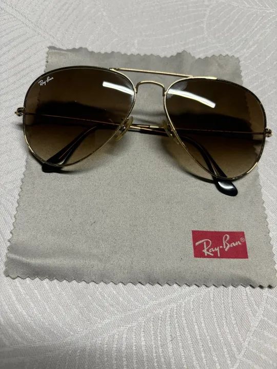 Óculos Rayban original gradient Marrom  - Foto 2