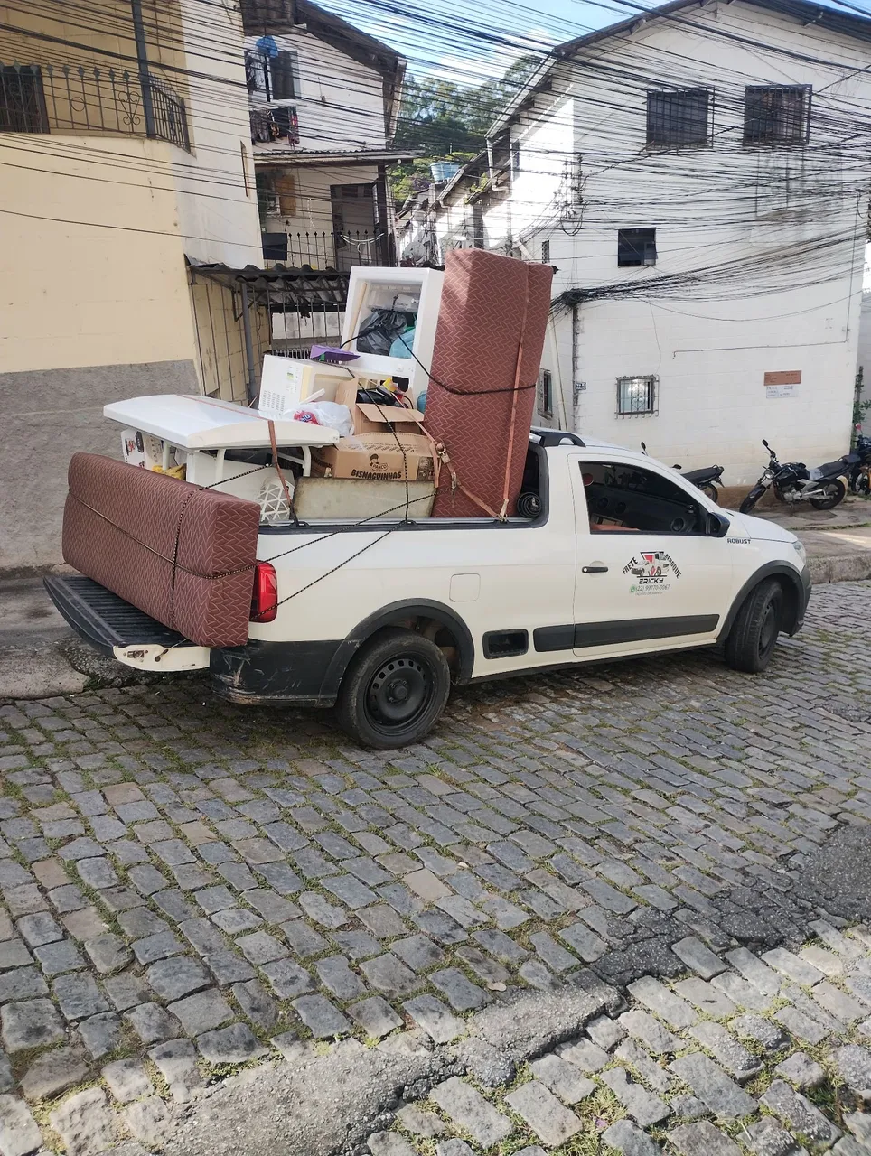 frete e mudança