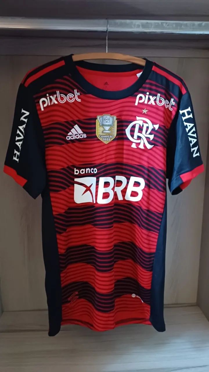Camisa Flamengo Adidas Copa do Brasil 2022 H18340 Roupas
