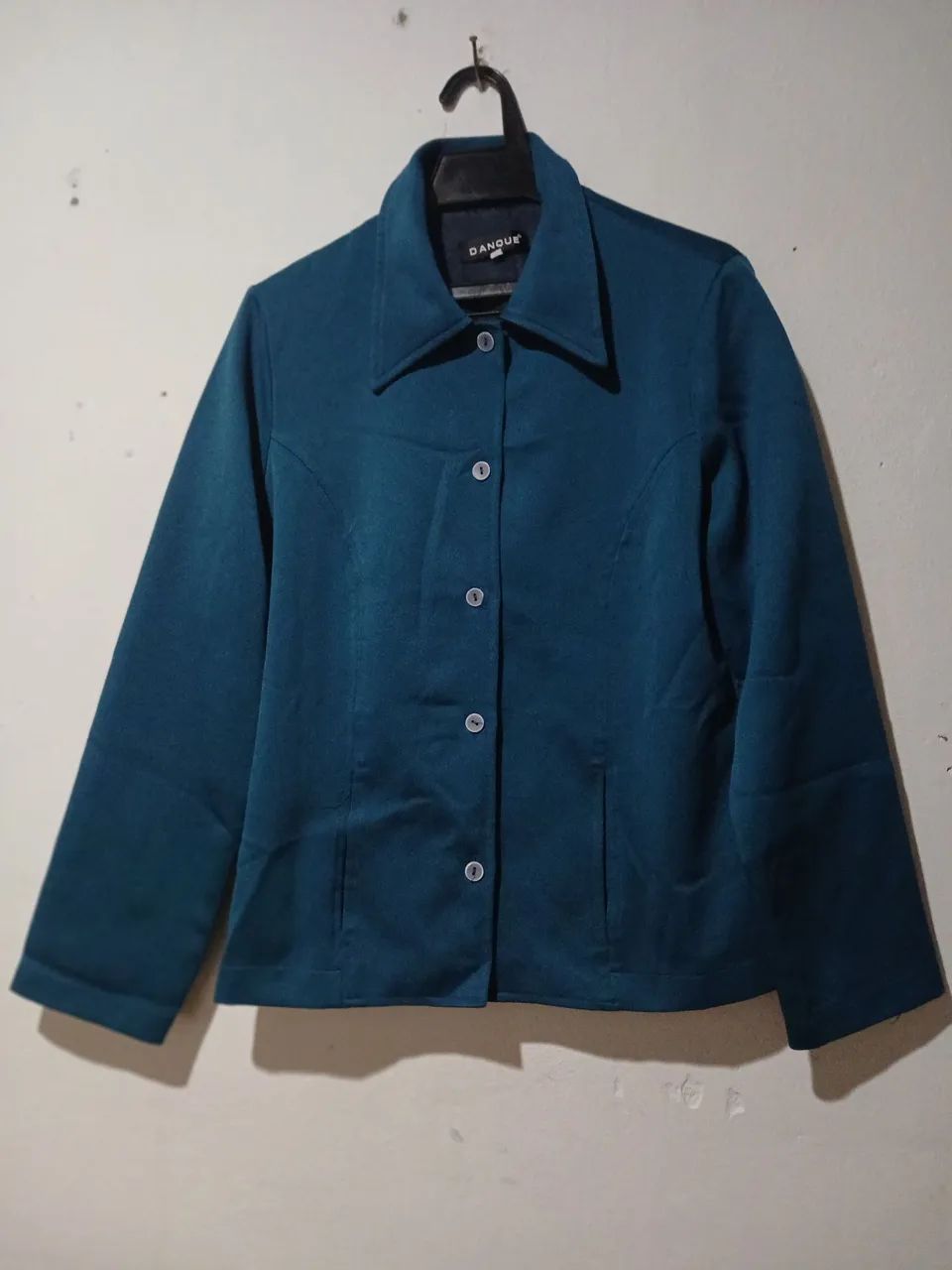 Blazer danque azul esverdeado  - Foto 5