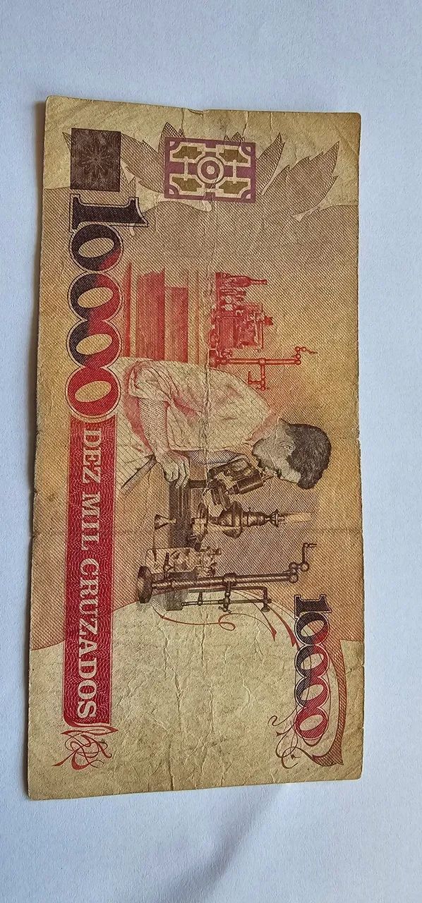 cédula de 10.000 cruzados - Foto 2