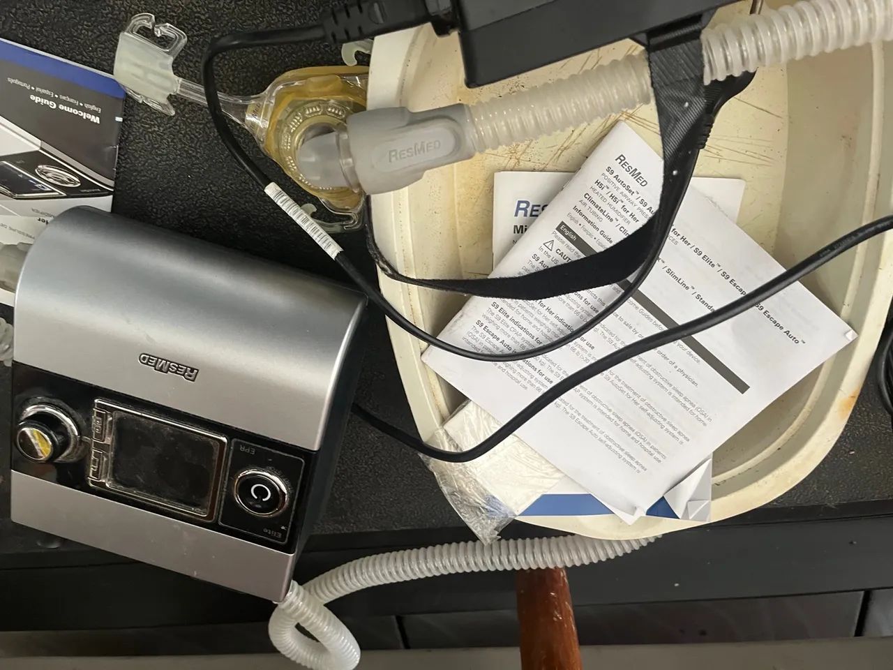 CPAP AirSense 10 Elite da ResMed com Umidificador - Foto 4