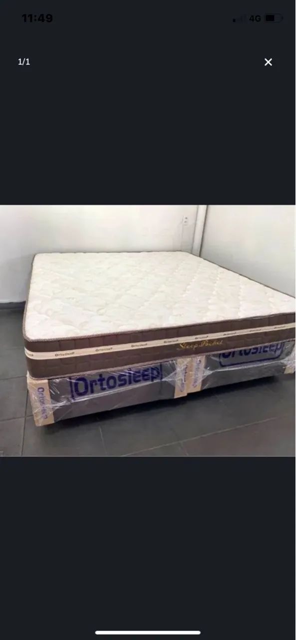 Cama Box king