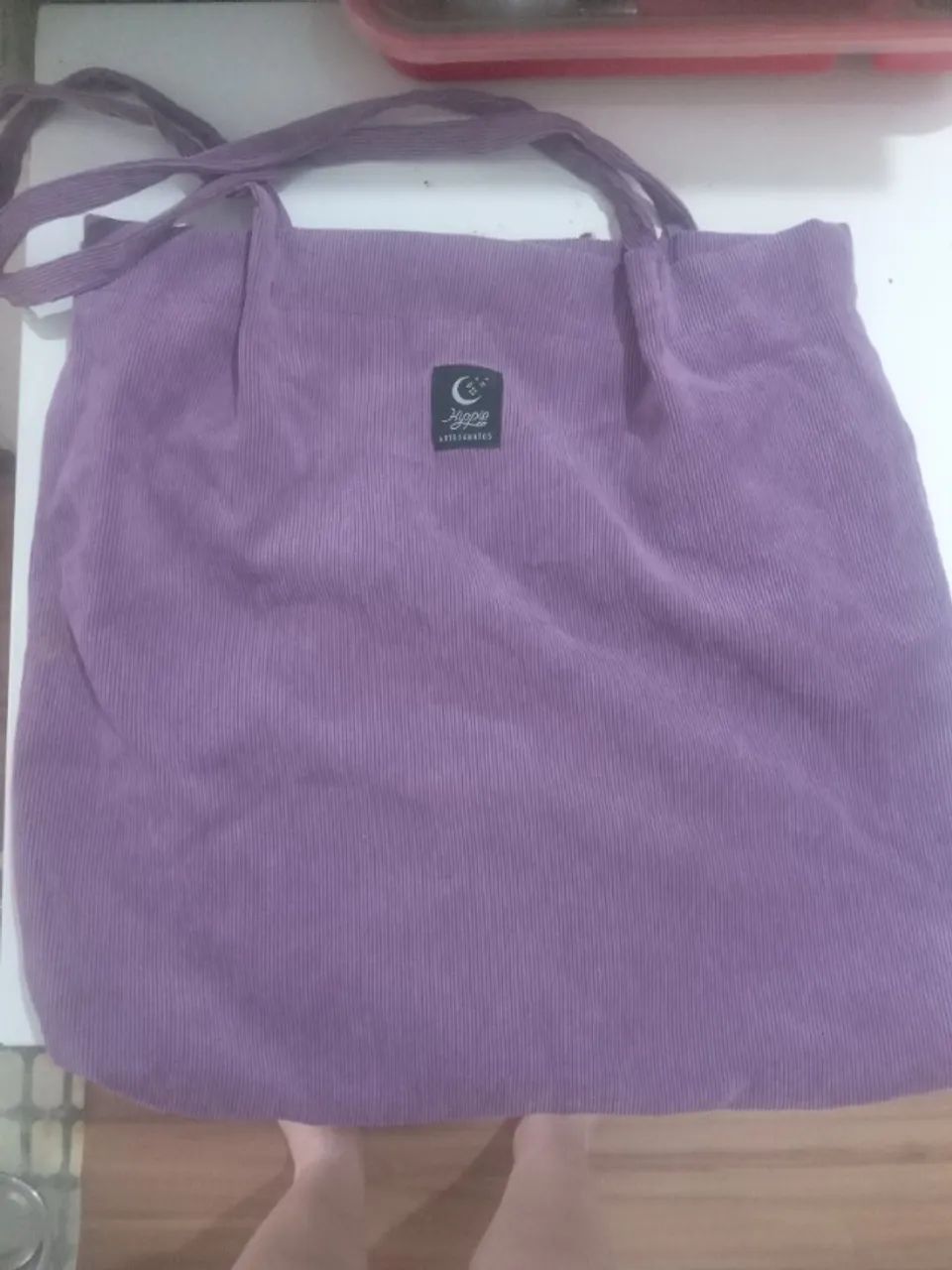 Bolsa veludo cotele