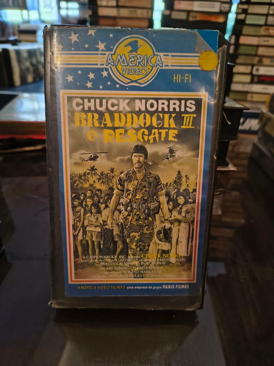 VHS Braddock III - O Resgate - Chuck Norris