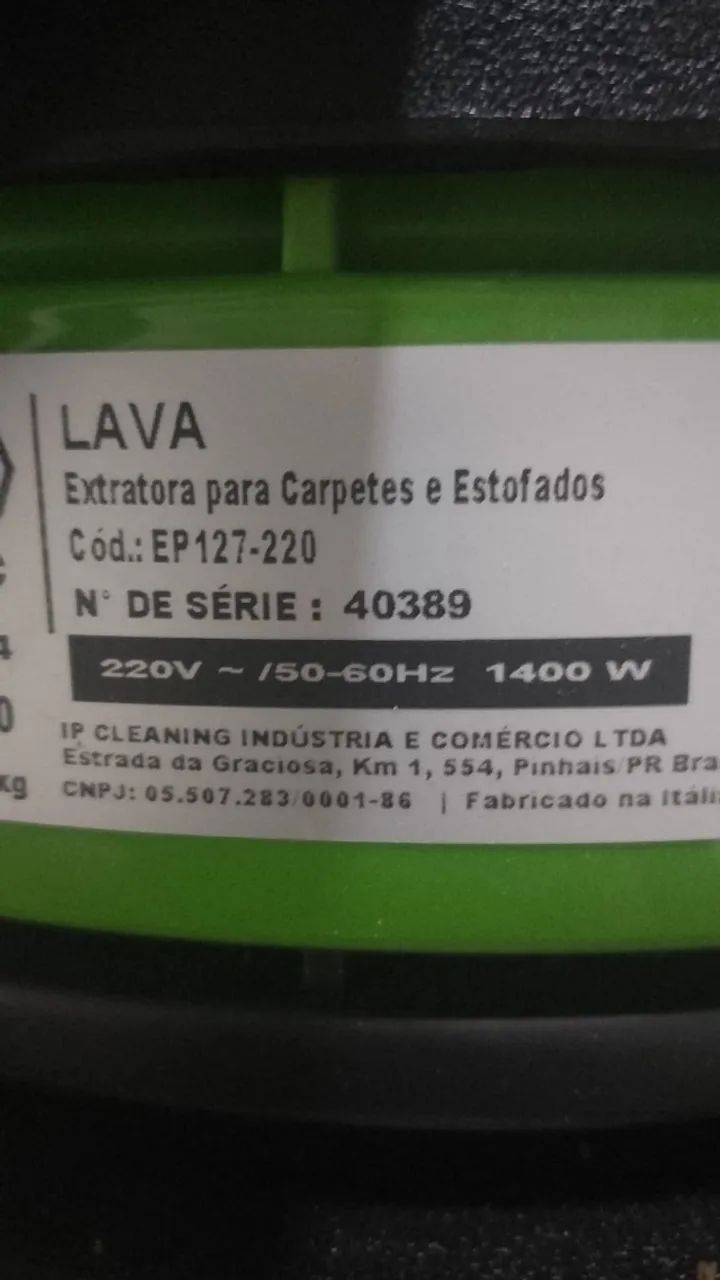 EXTRATORA PARA CARPETES E ESTOFADOS - Foto 2