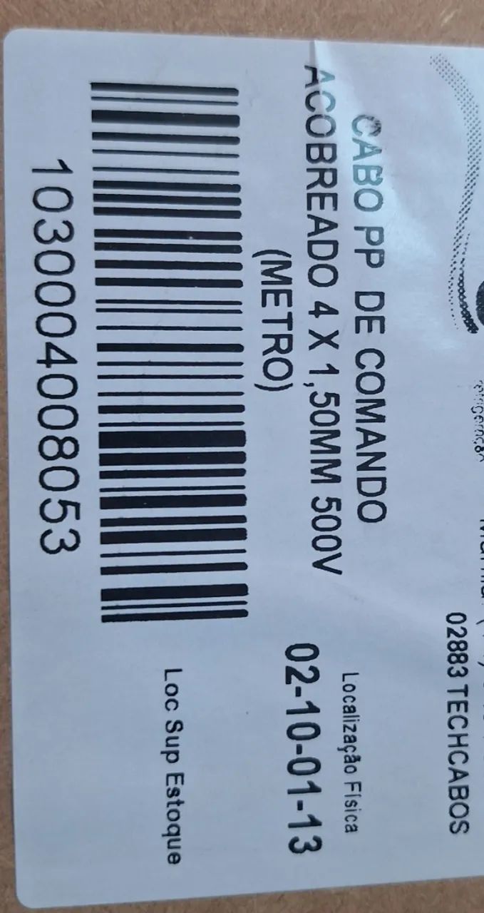 CABO PP 4 X 1,5 MM NBR-7289  - Foto 4