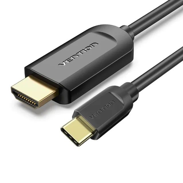 Cabo vídeo USB Tipo C/HDMI 1.4 5.4Gbps 4k 60Hz Vention