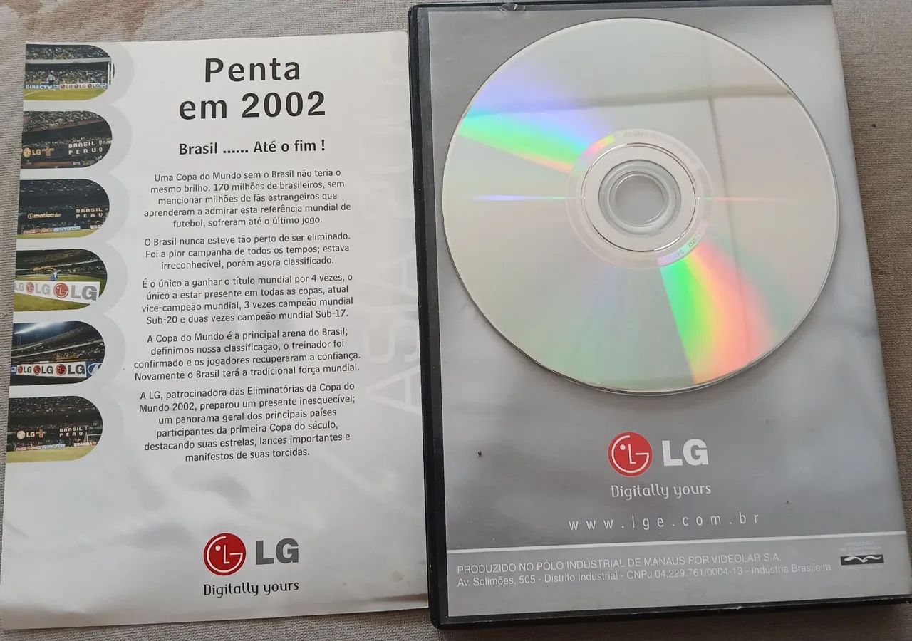 DVD Penta em 2002 - Brasil Frete Gratis - Foto 2