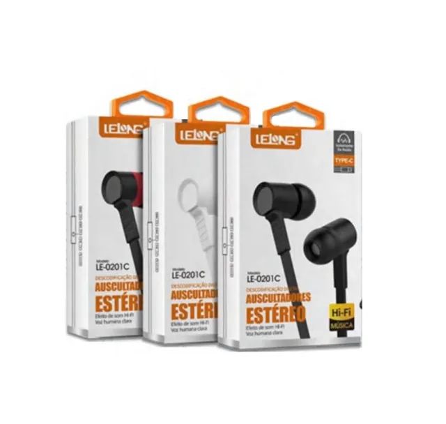 Fone de Ouvido Tipo C Zero Ruído Lelong - Foto 6